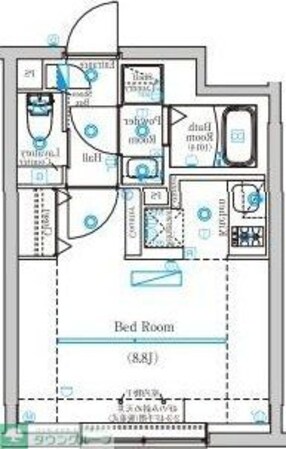 MindKamataの物件間取画像